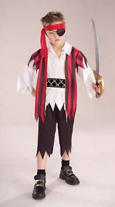 FORUM DELUXE PIRATE BOY CHILD HALLOWEEN COSTUME SIZE LARGE 58263