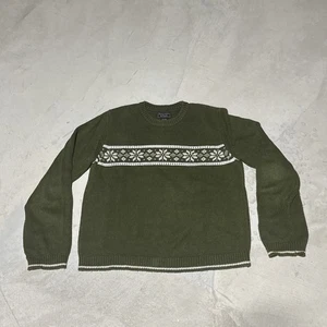 Vintage Abercrombie & Fitch Sweater Women’s SZ L Ribbed 80s/90s Hong Kong - Picture 1 of 12