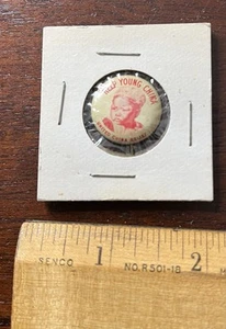 Help Young China, Vintage United China Relief Pinback 1930's - Picture 1 of 2