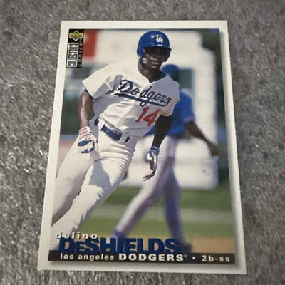 1995 Collector's Choice #218 Delino DeShields Los Angeles Dodgers - Image 1 of 3