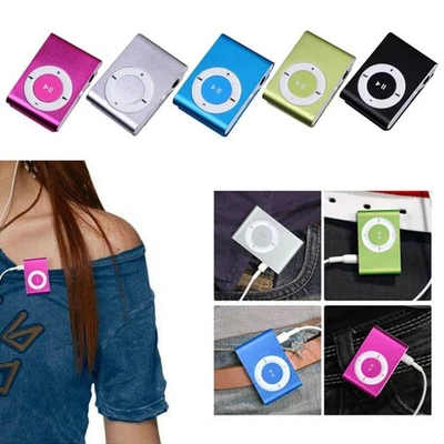 Mini Music Media MP3 Portable Clip Support Walkman New MP3 Player  TF Card - Image 1 of 4