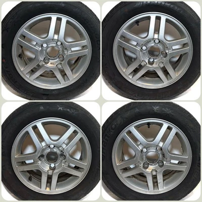 Ford Focus / Fusion Original Alu-Felgen LK 4x108 ET52,5 Sommer-Reifen 195/60 R15 - Bild 1 von 4