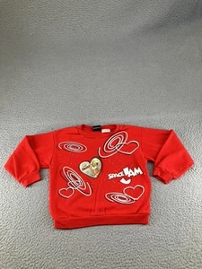 Vintage Space Jam Sweater Girls 6 Lola Bunny Hearts Warner Bros Cartoon 90s - Picture 1 of 18