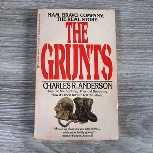 The Grunts Charles R. Anderson 1984 Berkley Books Vietnam War Memoir - Bild 1 von 13