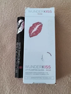 Wunder2 WunderKiss Lip Plumping Gloss ROSE Plump Lips In Under 2 Mins NEW - Picture 1 of 4
