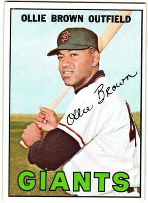 1967 Topps - Ollie Brown #83 - Image 1 of 2
