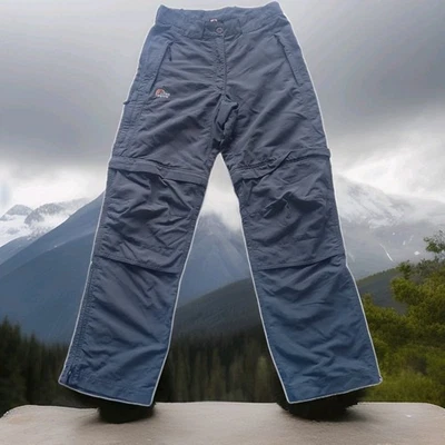 Pantalones de senderismo Lowe Alpine para mujer Reino Unido 10 pantalones cortos con cremallera repelentes al agua de nailon Foto 1 de 4