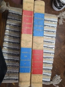 FOUNDERS OF FREEDOM IN AMERICA, Two Volume Set by David C. Whitney J. G. Fergus - Imagen 1 de 5