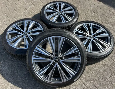 4 ORIGINAL 20" ALU WINTERRÄDER AUDI A6 S6 C8 4K 4K0601025J 255/40R20 101W CONTI - Bild 1 von 4