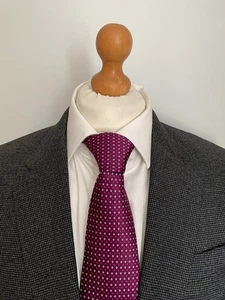 Mens LUXURY PAUL SMITH "BYARD" WOOL SUIT In CHARCOAL MICRO CHECK 42R *EX-CON* - Picture 1 of 8