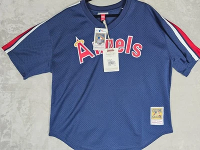 New 1984 Rod Carew #29 Angels Mens Mitchell & Ness Authentic jersey XL - Image 1 of 4