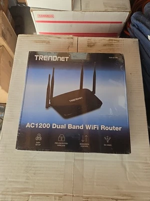 TRENDNet AC1200 Dual Band WiFi Router TEW-831DR New Sealed 300 Mbps - Image 1 of 2