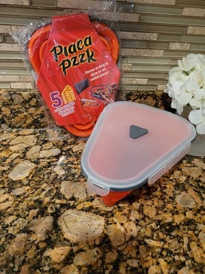 Ultimate Pizza Pack Storage Container Reusable Foldable Portable Microwavable! - Image 1 of 4