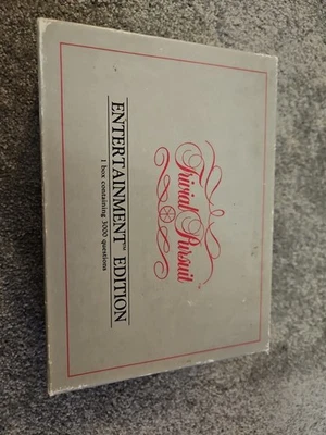 Vintage Trivial Pursuit - Entertainment Edition - 1987 Pre Owned See Photos - Image 1 of 4