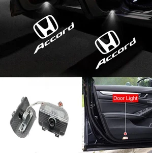 2 luces de sombra de bienvenida LED para proyector de puerta HD charco para Honda Accord 2014-2022 - Imagen 1 de 8