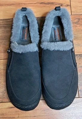 J Sport Womens Eleanor Faux Fur Lined Booties Shoes Size 7 Gray Zipper Closure - Image 1 of 4