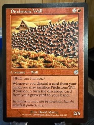 MTG Magic the Gathering Torment Pitchstone Wall - Image 1 of 2