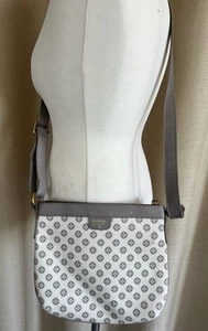 Modische FOSSIL Tasche Handtasche Bag grau/weiss - Bild 1 von 4