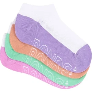 8 Pairs X Bonds Kids Logo Light Low Cut Girls Multicoloured Socks - Picture 1 of 3