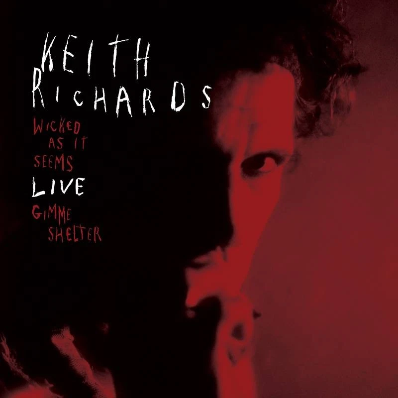 Keith Richards Wicked As It Seems Live Gimme Shelter LTD 7" RED Vinyl RSD 2021 - Bild 1 von 1