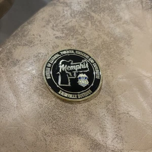 MEMPHIS BUREAU ALCOHOL TOBACCO FIREARMS & EXPLOSIVES BLUFF CITY CHALLENGE COIN - Picture 1 of 8