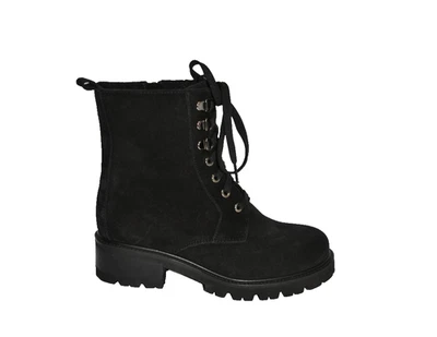 ¡Nuevo! LA CANADIENNE Jacques Impermeable Bota de Caminante Negra Gamuza Talla 6 DD519 Foto 1 de 4
