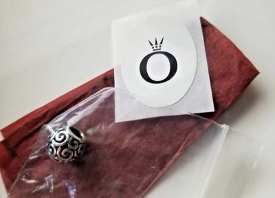 Pandora Ocean Breeze Remolino Plata Dije Esfera - Nuevo - Sin Usar Foto 1 de 3