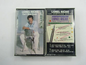 Lionel Richie Cassette Tapes Lot  Of 2 Cant Slow Down The Composer Series Motown - Picture 1 of 4