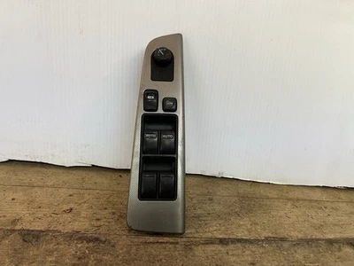 Nissan Altima Driver (LH) 2005-2006 interruptores de ventana maestra y moldura plateada OEM Foto 1 de 4