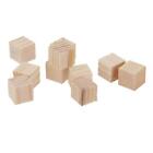 50 Pieces Wooden 0 Block For Kids Education DIY