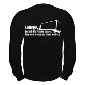 Männer Pullover Kraftfahrer trucker lkw fahrer herren sweatshirt geburtstag - Bild 1 von 4
