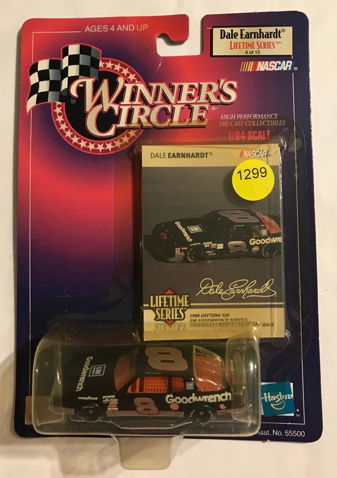 1999 Winner's Circle Dale Earnhardt 8 Diecast Lifetime Series 4 of 13 A135