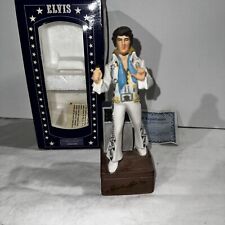Elvis Presley 1977 McCormick Distilling Co. Liquor Decanter with Music Box-works