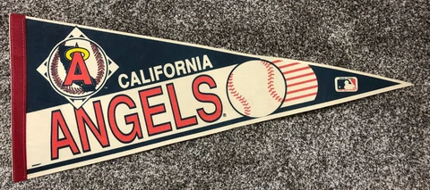 1980s California Angels WinCraft Pennant 29 inches Cover