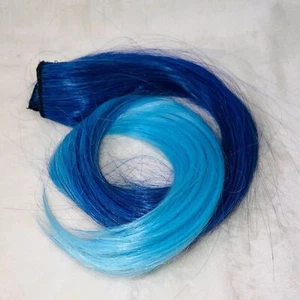 Estar Long Blue Umbre Hair Extension 24 inches - Picture 1 of 5