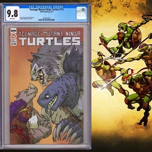 CGC 9.8 Teenage Mutant Ninja Turtles #115 TMNT Tokka & Rahzor 2021 - Picture 1 of 2