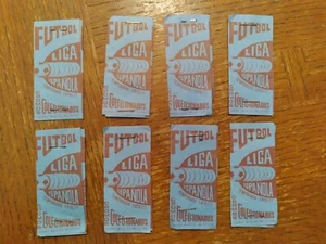 Lot Of 8 Unopened Packs 1976/77 La Liga Soccer Ultra Rare Johan CRUYFF? BARCA - Picture 1 of 8