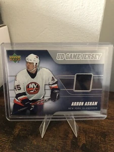 2006-07 Upper Deck Series 1 - UD Game Jersey - J-AA Aaron Asham (BLUE)!!! - Picture 1 of 2