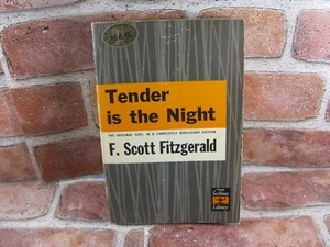 Tender is the Night F. Scott Fitzgerald 1934 The Scribner Library Edition Novel - Imagen 1 de 7