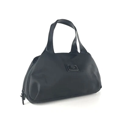 Bolso de mano Harley Davidson negro de nailon bolso de hombro cartera cierre de cremallera Foto 1 de 4