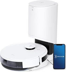ECOVACS Saugroboter Staubsauger mit Wischfunktion und Absaugstation 2300Pa, 2,5L - Bild 1 von 10