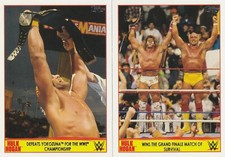2 HULK HOGAN 2015 TOPPS WWE SP CHAMPION SPOTLIGHT CARDS