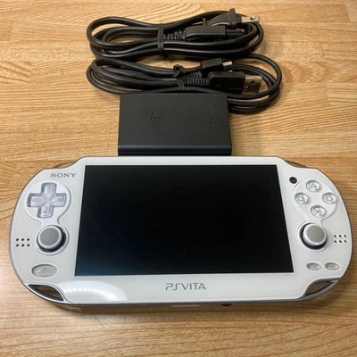 Sony PlayStation PS Vita PCH-1000 Cristal Blanco Excelente Foto 1 de 4