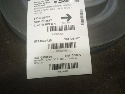 Rotor de freno trasero para Chevrolet Equinox EV 3006495 2025 Foto 1 de 4