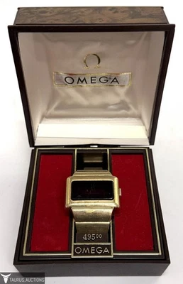 Reloj Omega Constellation Time Computer 10k Para Hombre Raro Años 70 Lleno de Oro con Caja Foto 1 de 4