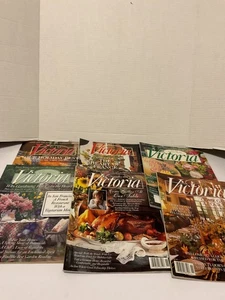 Victoria Magazine Lot of 6 -1995(2) 1996 (1) 1997(1) 1999 (;2) - Picture 1 of 3