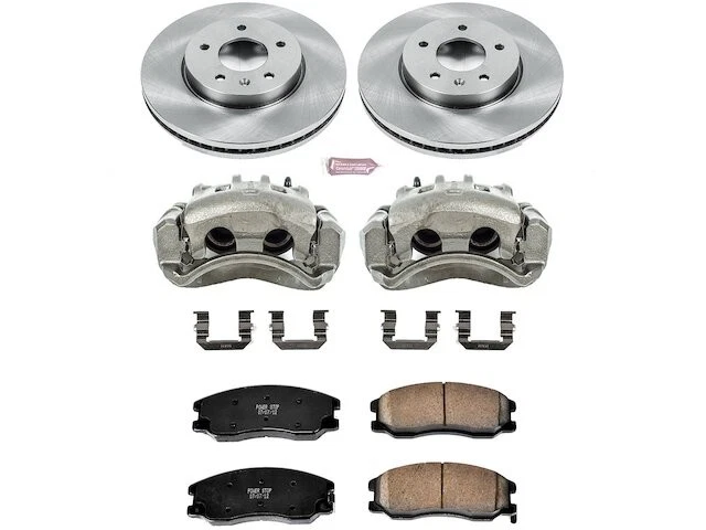 Kit de pastillas de freno delanteras y rotor Power Stop 95PYRD82 para Suzuki XL7 2007 2008 2009 Foto 1 de 1