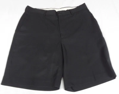 PANTALONES CORTOS NEGROS ALAN FLUSSER PARA HOMBRE GOLF CASUAL TALLA 35 K298 Foto 1 de 4