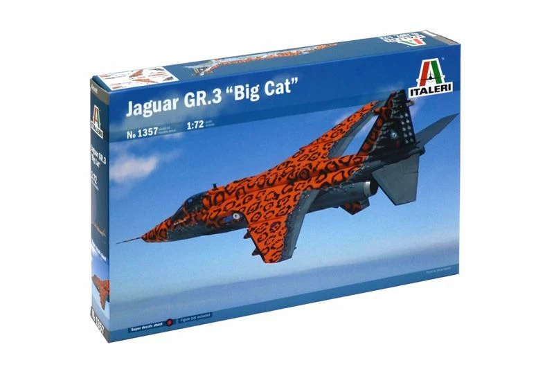 IT1357	1/72 JAGUAR GR.3 BIG CAT SPECIAL COLORS - Immagine 1 di 1