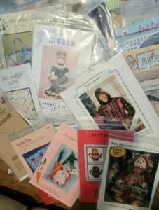 70 Quilting Jacket Toy Dolls Patterns 6 Pounds MP - Picture 1 of 12